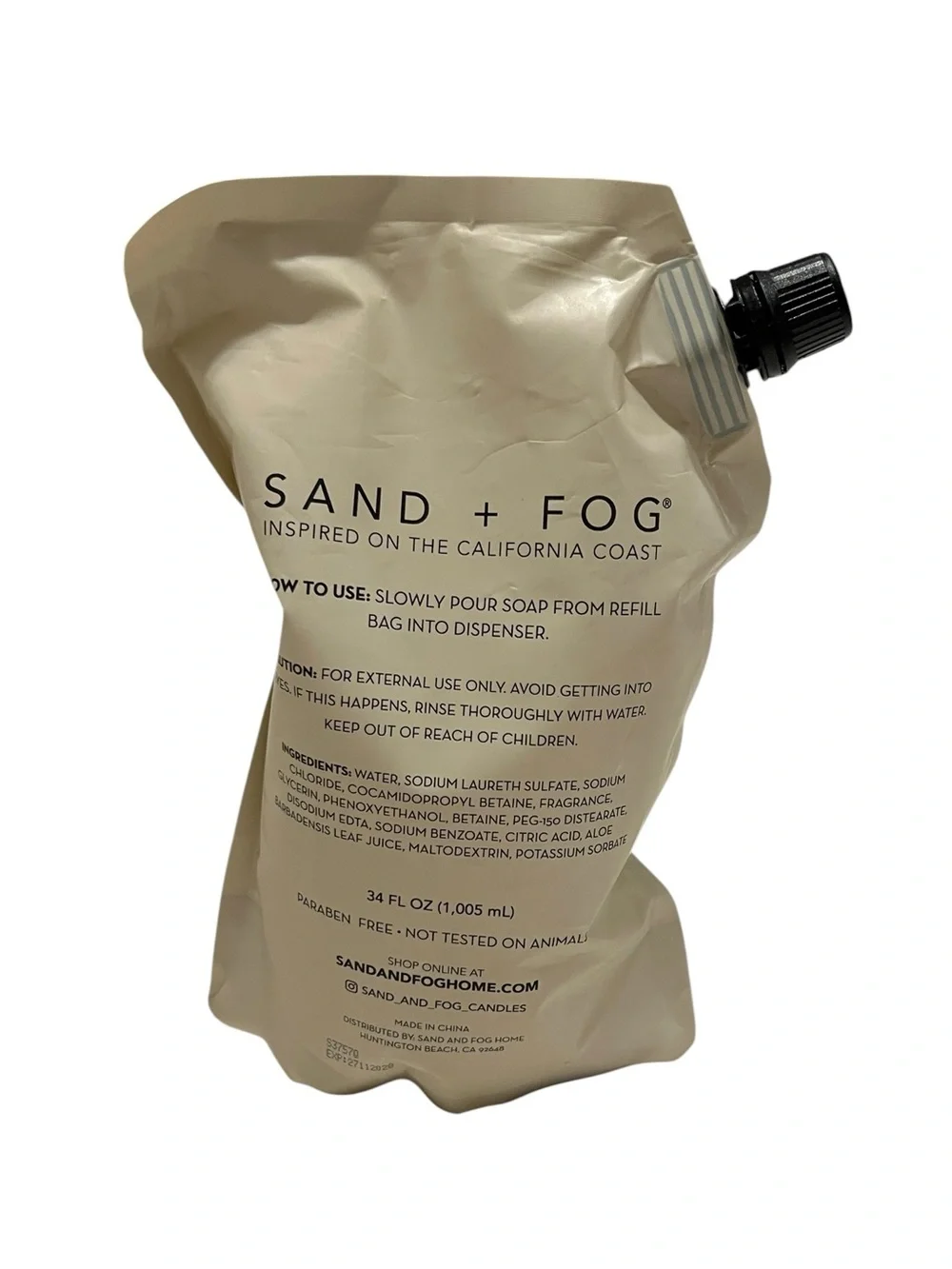 Sand + Fog elevate your